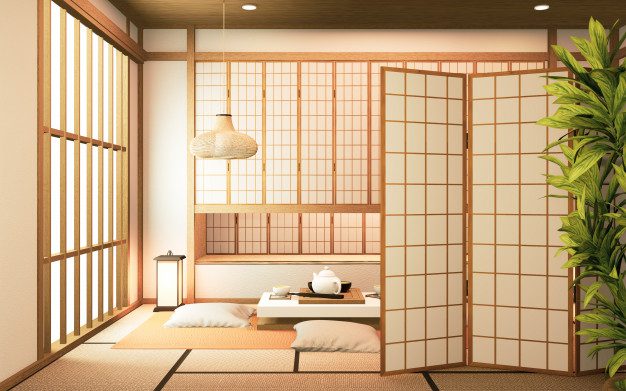 Elegansi & Fungsi Dinding Pembatas dari Kertas Rumah Jepang 